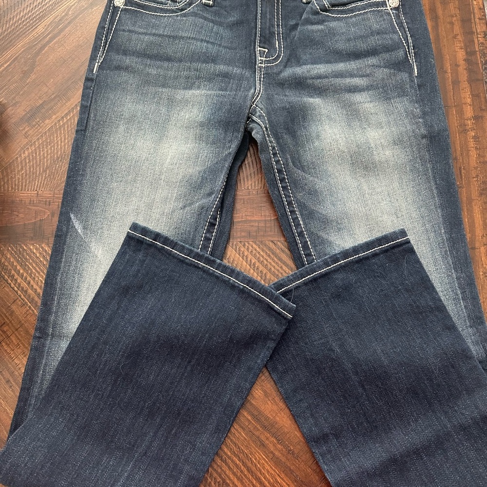 Miss Me Dark Blue Flare Jeans